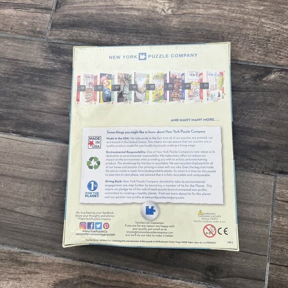 New Yorker Puzzle - Baby It's Cold Outside Dogs - 1000 Piece Jigsaw Brand New - Picture 2 of 2